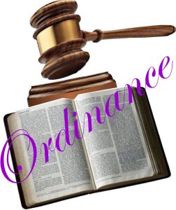 Ordinance